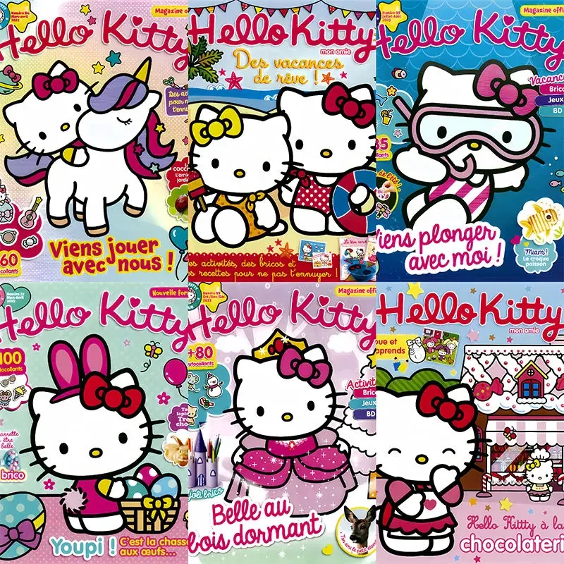 Kawaii Sanrio Hello Kitty плакат наклейки 20 шт./компл. аниме обои украшение для общежития фон стикер на стену плакаты подарок
Kawaii Sanrio Hello Kitty плакат наклейки 20 шт./компл. аниме обои украшение для общежития фон стикер на стену плакаты подарок