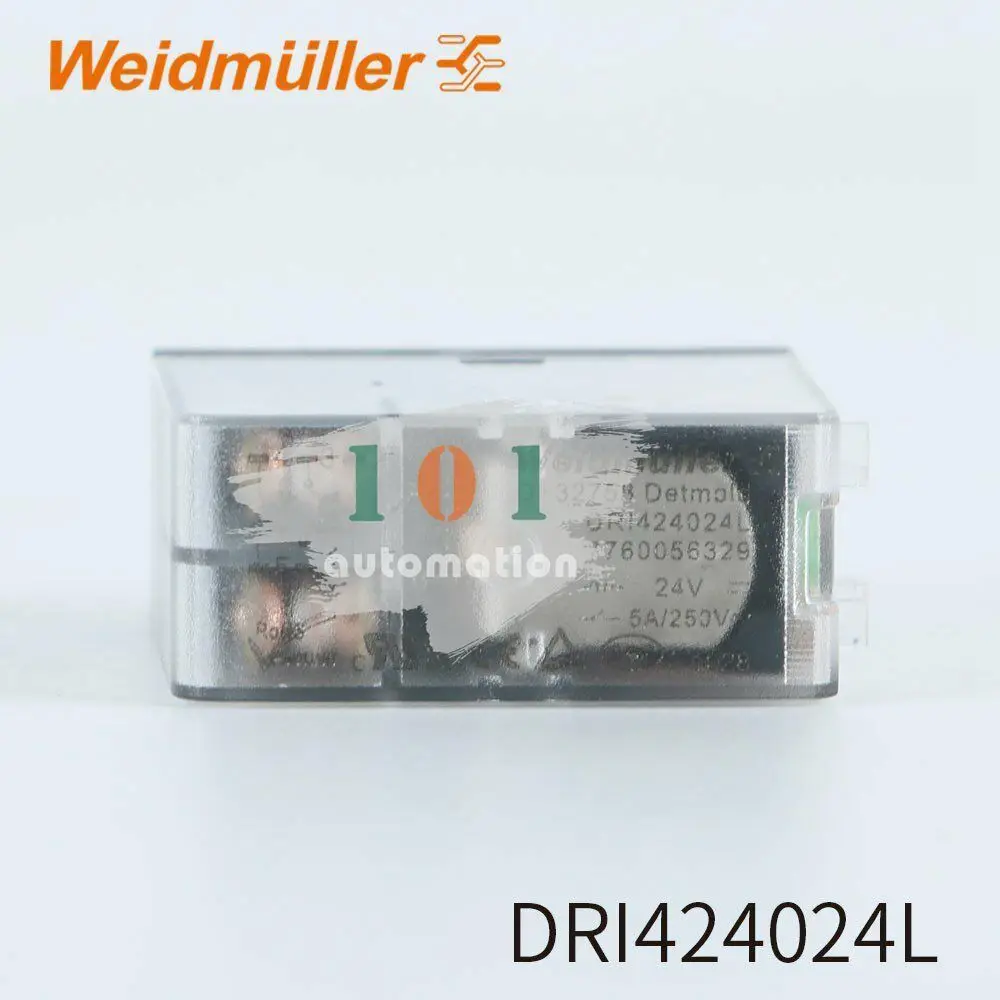 1PCS New For Weidmuller Small Relay D-32758 DRl424024L 7760056329 24V 5A 8 feet
1PCS New For Weidmuller Small Relay D-32758 DRl424024L 7760056329 24V 5A 8 feet