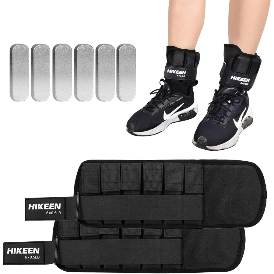 Утяжелители для лодыжек для женщин и мужчин 1 пара регулируемых утяжелителей для лодыжек 1, 2, 3 фунта с металлическим блоком и отдельными карманами для ног и рук
Утяжелители для лодыжек для женщин и мужчин 1 пара регулируемых утяжелителей для лодыжек 1, 2, 3 фунта с металлическим блоком и отдельными карманами для ног и рук