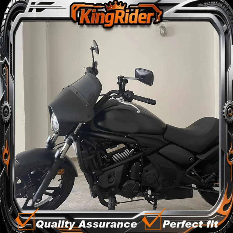 Fit For Kawasaki Vulcan S650 EN650 VN650 2015-2025 Windshield Motorcycle Accessories Front Headlight Fairing Screen Windscreen
Fit For Kawasaki Vulcan S650 EN650 VN650 2015-2025 Windshield Motorcycle Accessories Front Headlight Fairing Screen Windscreen