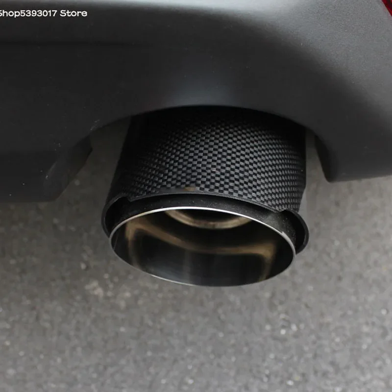 For Mazda CX30 CX-30 2020 2021 2022 Exhaust Muffler Tip Carbon Fiber Chrome Exhaust Tail Muffler Pipe Replacement Accessories
For Mazda CX30 CX-30 2020 2021 2022 Exhaust Muffler Tip Carbon Fiber Chrome Exhaust Tail Muffler Pipe Replacement Accessories