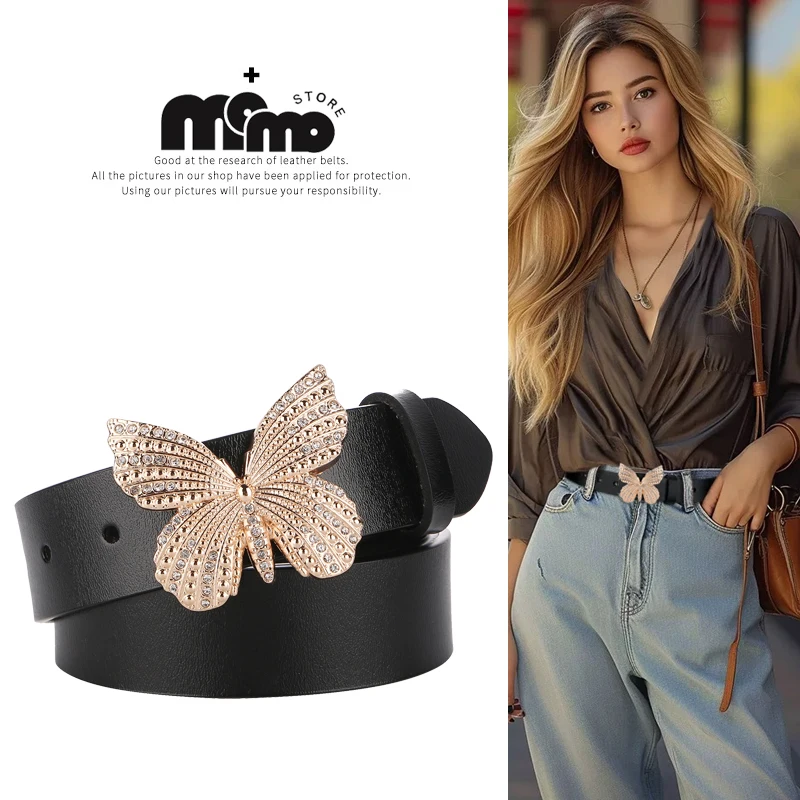 Fashion Leather Belts for Women Luxury Y2K Belt Butterfly Fairycore Punk Goth Buckle Grommet Waist Belt Accessories
Fashion Leather Belts for Women Luxury Y2K Belt Butterfly Fairycore Punk Goth Buckle Grommet Waist Belt Accessories