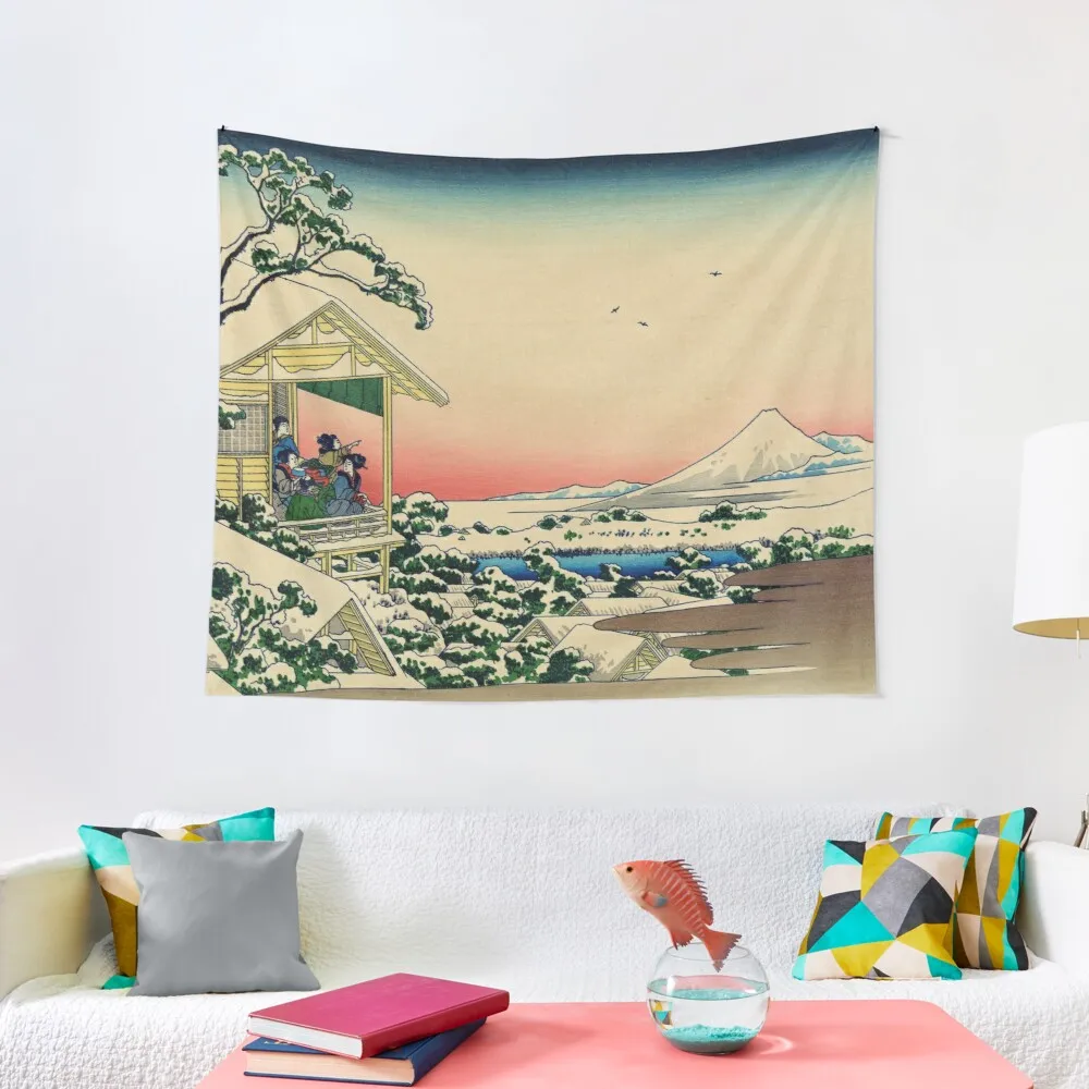 Teahouse at Koishikawa the morning after a snowfall (Restored Japanese Artwork) Tapestry Tapestry Funny
Teahouse at Koishikawa the morning after a snowfall (Restored Japanese Artwork) Tapestry Tapestry Funny