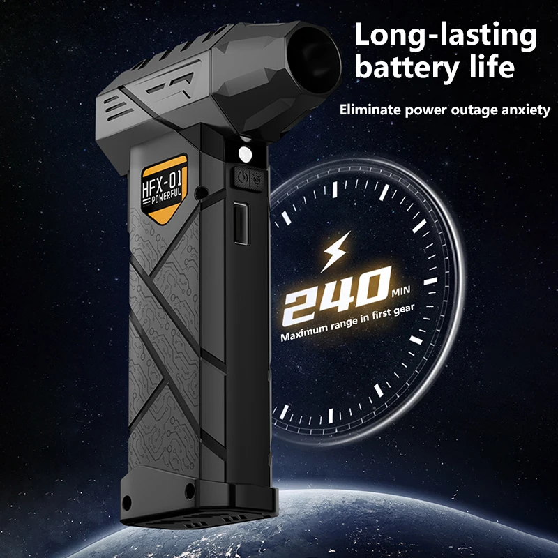 Беспроводной струйный вентилятор, бесщеточный двигатель, турбонагнетатель со светодиодным цифровым дисплеем, портативный, для наружного использования, для чистки автомобиля, сильный ветер
Беспроводной струйный вентилятор, бесщеточный двигатель, турбонагнетатель со светодиодным цифровым дисплеем, портативный, для наружного использования, для чистки автомобиля, сильный ветер