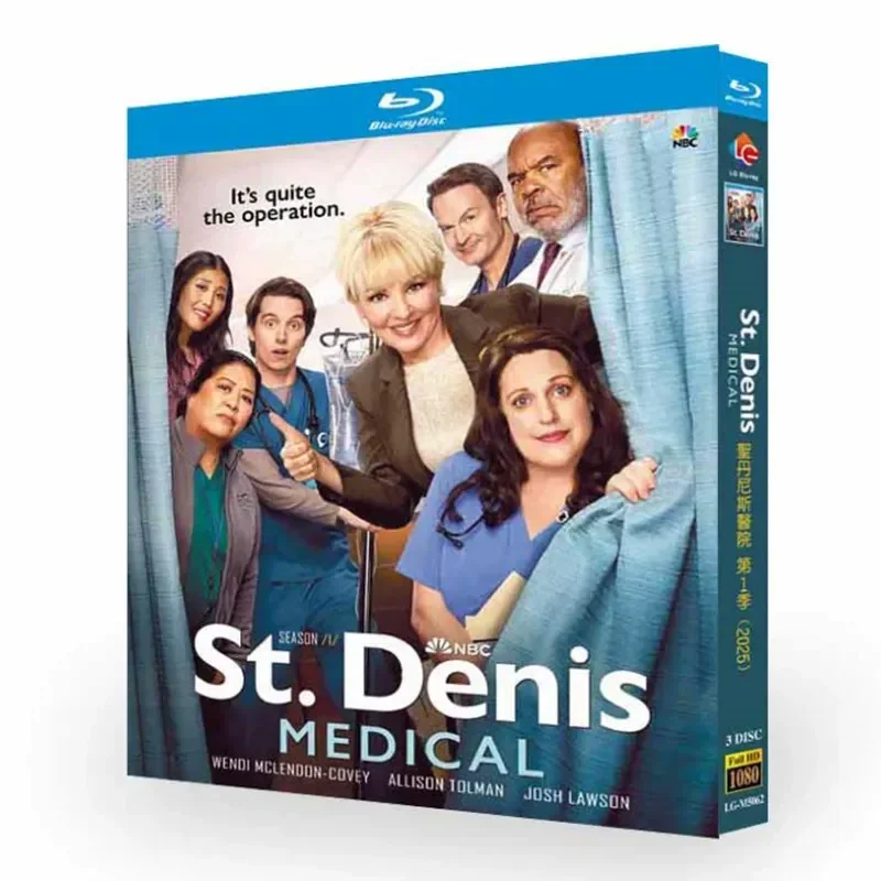 BD Blu-ray Disc St Denis Hospital Season 1 American TV Series 1080p Box Set Chinese and English Subtitles
BD Blu-ray Disc St Denis Hospital Season 1 American TV Series 1080p Box Set Chinese and English Subtitles