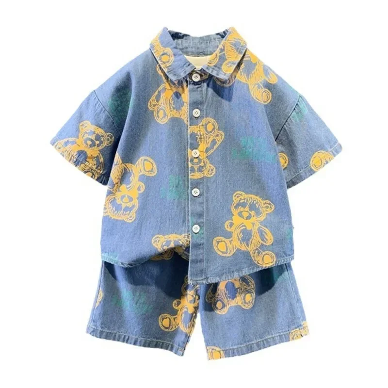 New Summer Baby Clothes Suit Children Boys Girls Cartoon Shirt Shorts 2Pcs/Sets Toddler Fashion Casual Costume Kids Tracksuits
New Summer Baby Clothes Suit Children Boys Girls Cartoon Shirt Shorts 2Pcs/Sets Toddler Fashion Casual Costume Kids Tracksuits
