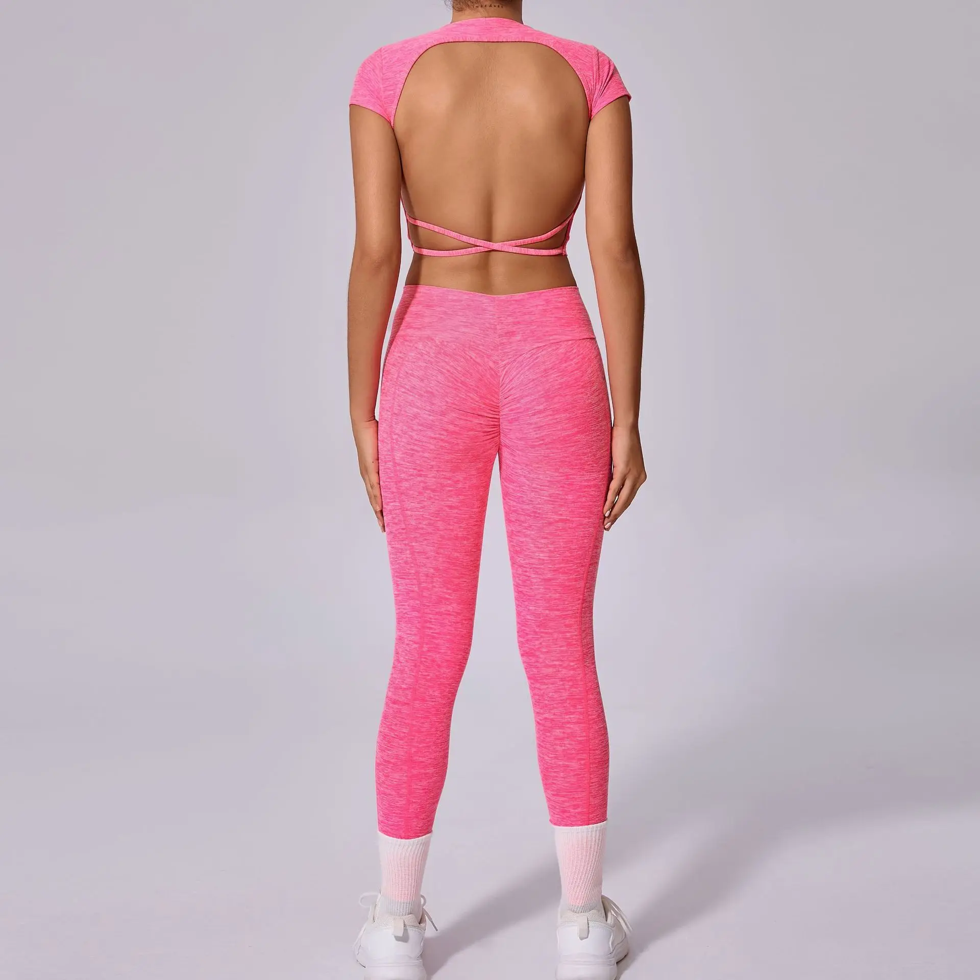 Returns No Exchanges Beautiful Back Yoga Tight Running Sports Quick-Dry Fitness Two-Piece Set For Outdoor Wear
Returns No Exchanges Beautiful Back Yoga Tight Running Sports Quick-Dry Fitness Two-Piece Set For Outdoor Wear