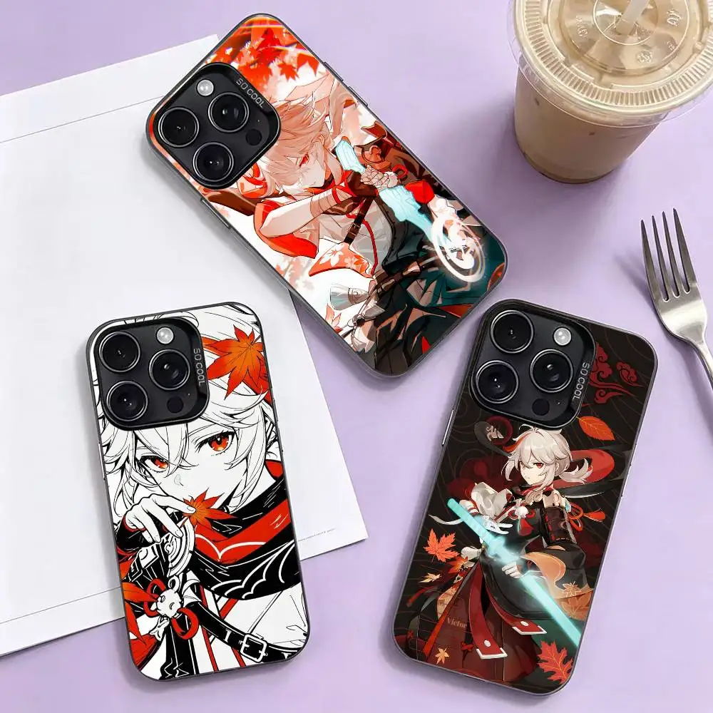 Genshin k-Kaedehara k-Kazuha Phone Case For iPhone 17,16,15,14,13,12,11 Plus,Pro Max,XS,Colorful Silver Phone case Funda Cover
Genshin k-Kaedehara k-Kazuha Phone Case For iPhone 17,16,15,14,13,12,11 Plus,Pro Max,XS,Colorful Silver Phone case Funda Cover