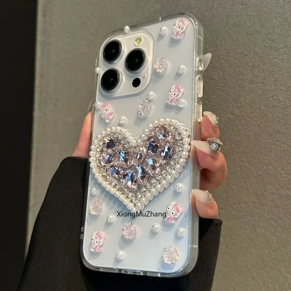Sanrio Hello Kitty Rhinestone Phone Case for IPhone 16 Pro Max 15 14 13 12 Pro Fashion Luxury Bling Clear Diamond Cover Custom
Sanrio Hello Kitty Rhinestone Phone Case for IPhone 16 Pro Max 15 14 13 12 Pro Fashion Luxury Bling Clear Diamond Cover Custom