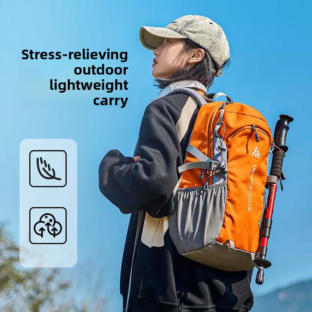 Nylon Sport Backpack Large Capacity Scratch Prevention Outdoor Rucksack Polyester Fixed Webbing Mountaineering Bag School
Nylon Sport Backpack Large Capacity Scratch Prevention Outdoor Rucksack Polyester Fixed Webbing Mountaineering Bag School
