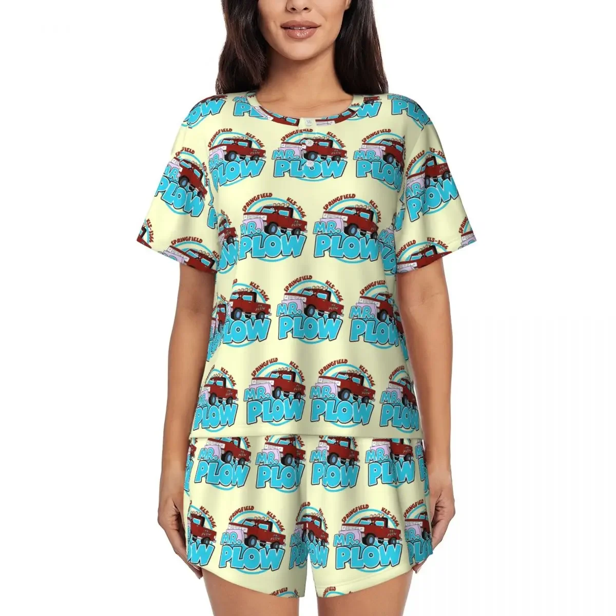 Mr Plow Thats My Name Round Neck Short Sleeves Nightdress for Sleeping Sleepshirts Women Loose Pajama Set Short Pants
Mr Plow Thats My Name Round Neck Short Sleeves Nightdress for Sleeping Sleepshirts Women Loose Pajama Set Short Pants