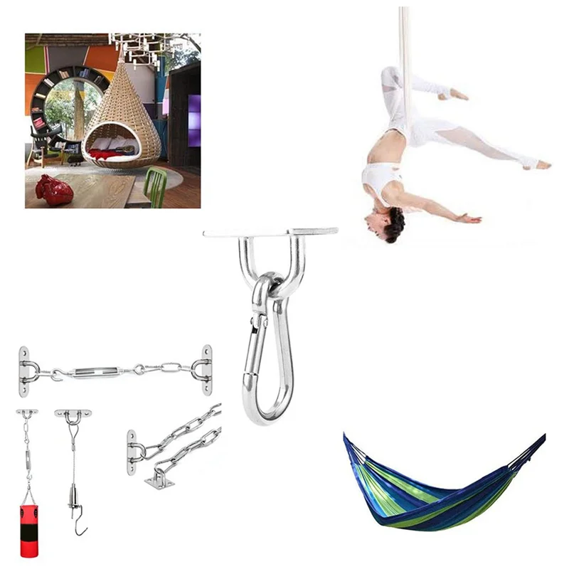 AB42-8 Set M6 Ceiling Wall Mount Hanging Hardware Fitting Set U-Shaped Hooks For Yoga Hammock Swings Marine Yacht Accessories
AB42-8 Set M6 Ceiling Wall Mount Hanging Hardware Fitting Set U-Shaped Hooks For Yoga Hammock Swings Marine Yacht Accessories