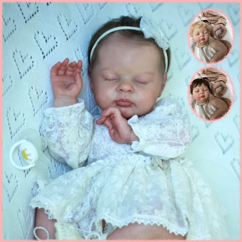 19inch Esenia Reborn Painted Doll Kit With Brown and Blond Hair Lifelike Multiple Layers Painting Doll Parts Collectible Gifts
19inch Esenia Reborn Painted Doll Kit With Brown and Blond Hair Lifelike Multiple Layers Painting Doll Parts Collectible Gifts