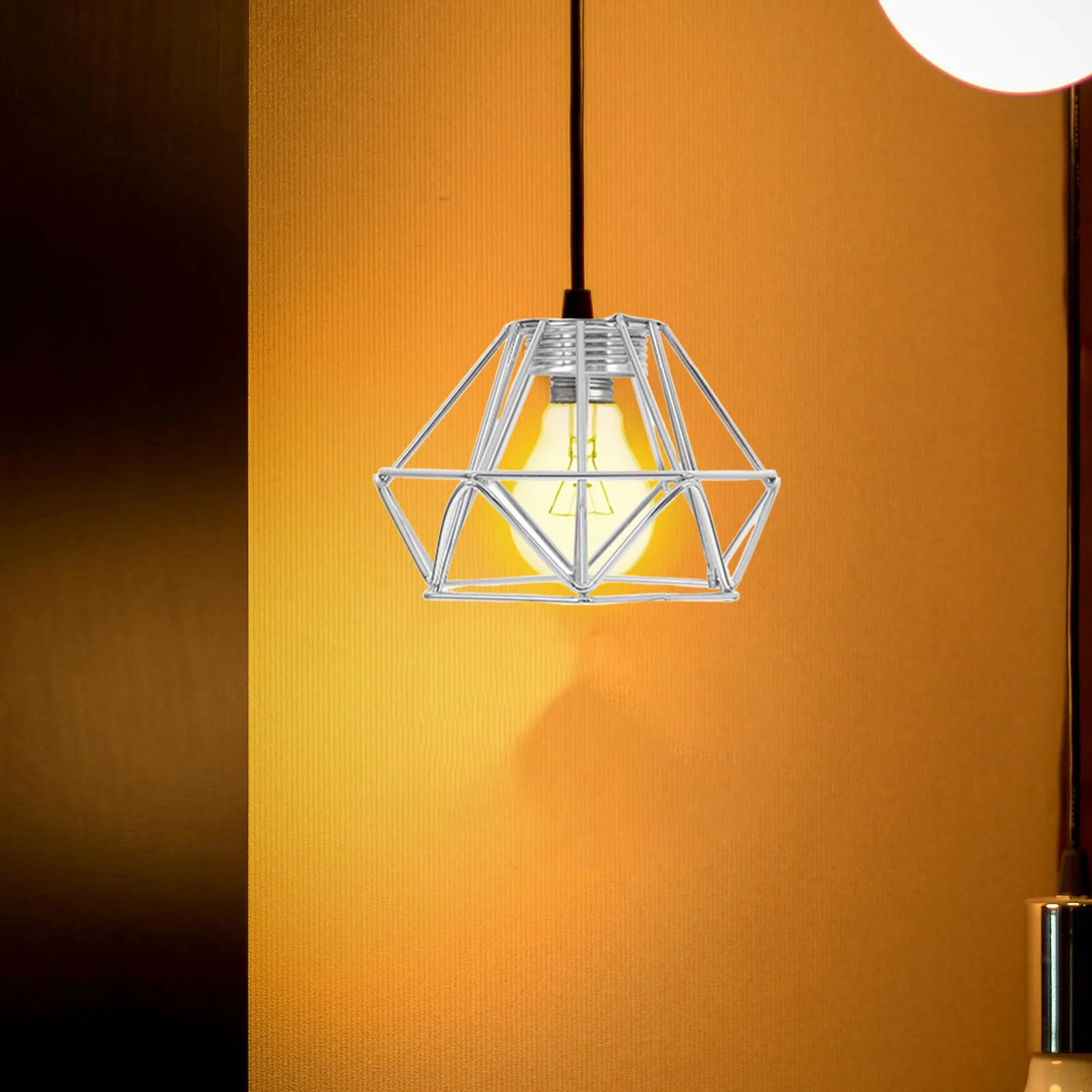 Exquisite Hollow Metal Lampshade Iron Art Retro Style Ceiling Light Shade for Living Room Bedroom Dining Room Hanging Lamp Decor
Exquisite Hollow Metal Lampshade Iron Art Retro Style Ceiling Light Shade for Living Room Bedroom Dining Room Hanging Lamp Decor