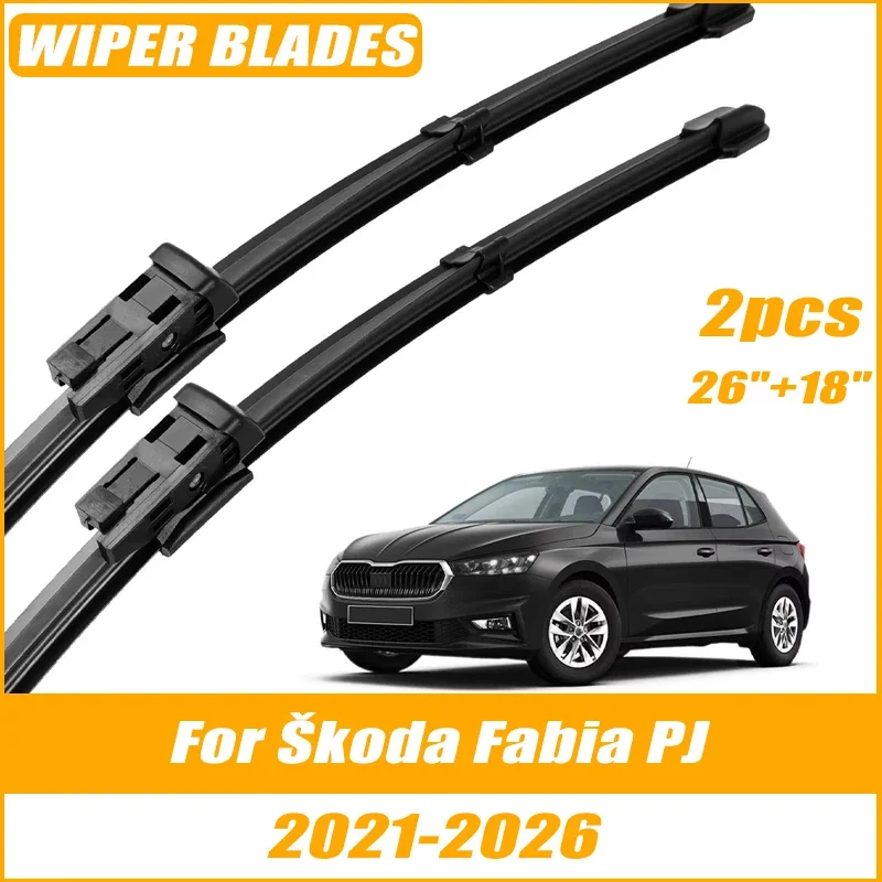 2pcs Wiper Front Wiper Blades For Skoda Fabia PJ 2021-2026 Windshield Windscreen Clean Window Car Rain Brushes 26"+18"
2pcs Wiper Front Wiper Blades For Skoda Fabia PJ 2021-2026 Windshield Windscreen Clean Window Car Rain Brushes 26"+18"