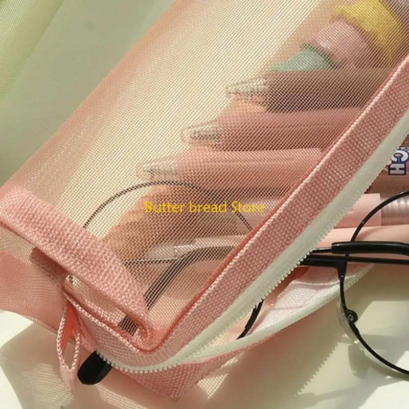 W89C Sweet Mesh Storage Marker Transparent Pencil for Case Stationery
W89C Sweet Mesh Storage Marker Transparent Pencil for Case Stationery