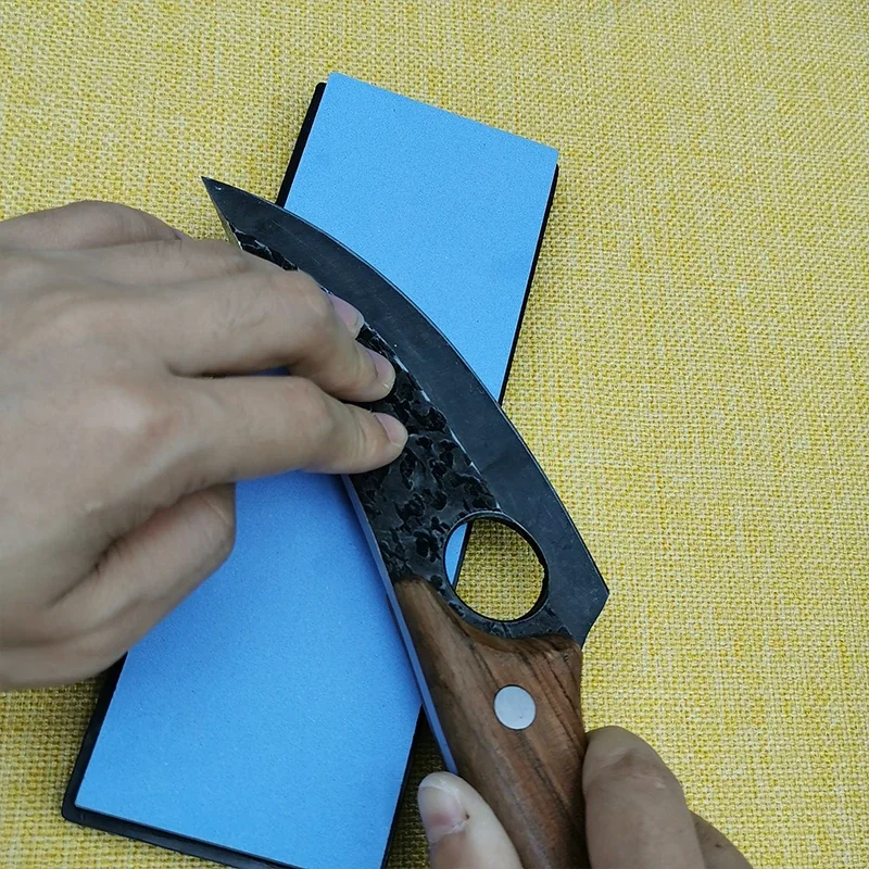 Knife Sharpener Stone Oil Whetstone Double-side Sharpening Stone Kitchen Grinding Tools Sharpener for Knives Sharpening Stone
Knife Sharpener Stone Oil Whetstone Double-side Sharpening Stone Kitchen Grinding Tools Sharpener for Knives Sharpening Stone