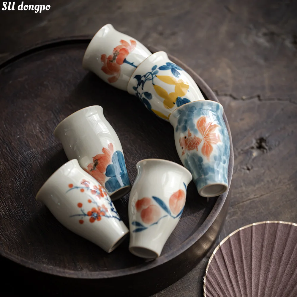 55ml Antique Grass and Wood Yellow Hand Painted Tea Cup Chinese Style Beauty Cup Ink Ceramic Tea Cups
55ml Antique Grass and Wood Yellow Hand Painted Tea Cup Chinese Style Beauty Cup Ink Ceramic Tea Cups
