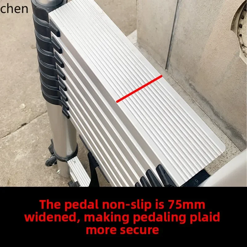 TZ-1 export aluminum alloy thickened straight ladder portable single-sided telescopic ladder engineering elevator
TZ-1 export aluminum alloy thickened straight ladder portable single-sided telescopic ladder engineering elevator