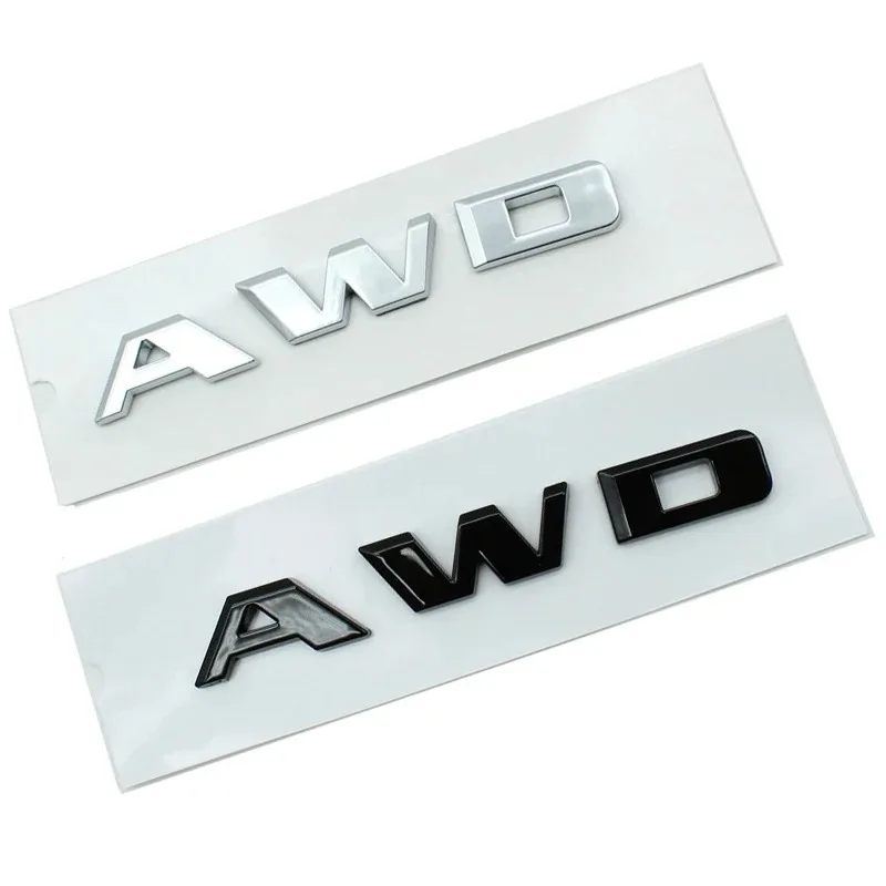 1 Pieces 3D ABS Black/Sliver AWD Logo 25T 28T 40T Car Decoration Accessories Emblem Sticker Rear Badge Car Decal
1 Pieces 3D ABS Black/Sliver AWD Logo 25T 28T 40T Car Decoration Accessories Emblem Sticker Rear Badge Car Decal