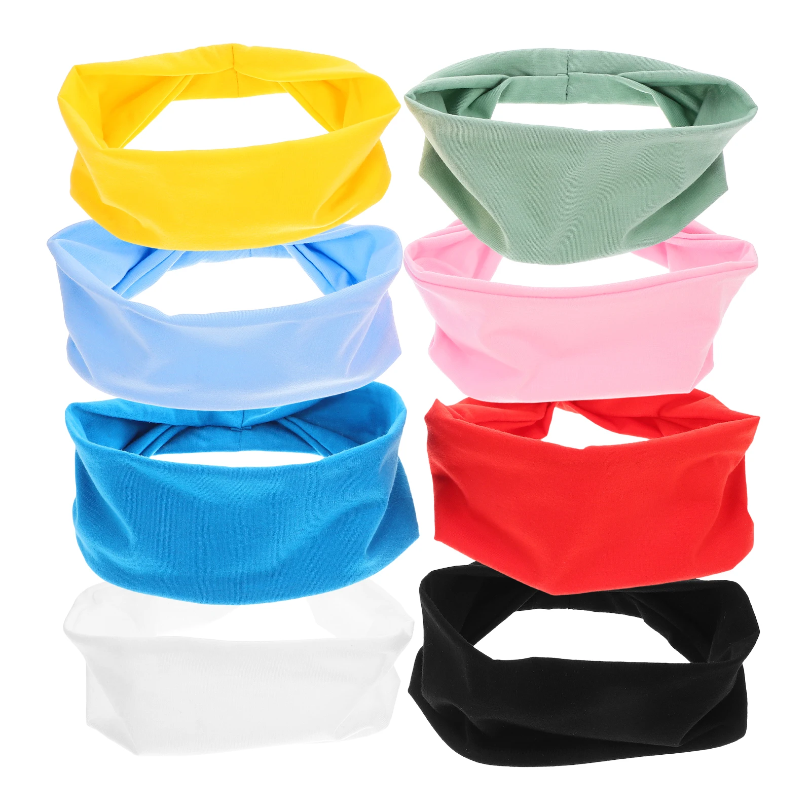 8Pcs Yoga Sweatbands Breathable Workout Headbands 8 Colors Women Exercise Accessories Wide Edge Sport Bands
8Pcs Yoga Sweatbands Breathable Workout Headbands 8 Colors Women Exercise Accessories Wide Edge Sport Bands