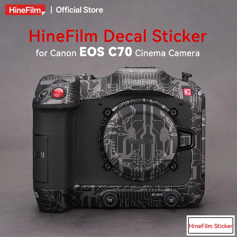 Hinefilm Skin для Canon EOS C70, наклейка для камеры Canon C70, наклейка на кожу, защитная пленка для камеры C70
Hinefilm Skin для Canon EOS C70, наклейка для камеры Canon C70, наклейка на кожу, защитная пленка для камеры C70