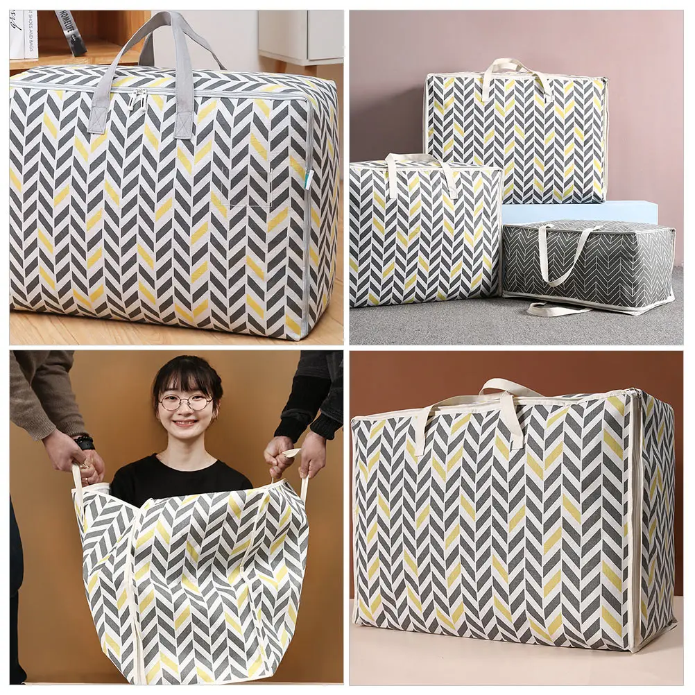 Quilt Storage Bag Thickened Quilts Packaging Moving Clothes Packing Foldable Large Capacity Home Storage Pouch
Quilt Storage Bag Thickened Quilts Packaging Moving Clothes Packing Foldable Large Capacity Home Storage Pouch