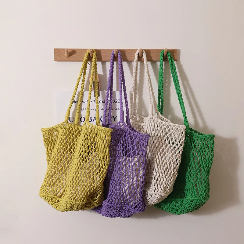 2025 new luxury fashion ladies handmade woven bag hollow mesh bag handmade summer vacation beach large capacity shopping handbag
2025 new luxury fashion ladies handmade woven bag hollow mesh bag handmade summer vacation beach large capacity shopping handbag
