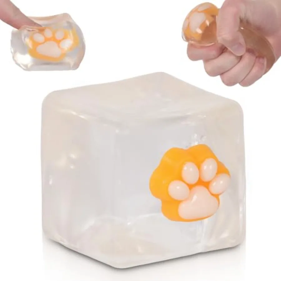Limited-time special offer Cat Paw Ice Cube Squishy, Medium 5CM .98 Inch Stress Cube Squishy Toy, Soft Slow Rising Squishy Cube
Limited-time special offer Cat Paw Ice Cube Squishy, Medium 5CM .98 Inch Stress Cube Squishy Toy, Soft Slow Rising Squishy Cube