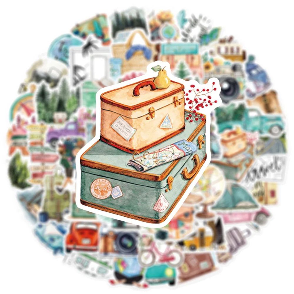 10/30/50pcs Outdoor Vacation Travel Cartoon Stickers Camping Hiking Landscape Decals DIY Notebook Phone Laptop Graffiti Sticker
10/30/50pcs Outdoor Vacation Travel Cartoon Stickers Camping Hiking Landscape Decals DIY Notebook Phone Laptop Graffiti Sticker