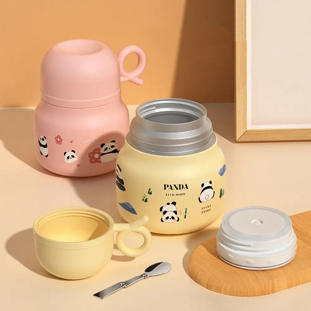 Stainless Steel Stainless Steel Panda Stew Cup Large Capacity with Cup Spoon Vacuum Liner Thermos Drop Resistance Thermos Cup
Stainless Steel Stainless Steel Panda Stew Cup Large Capacity with Cup Spoon Vacuum Liner Thermos Drop Resistance Thermos Cup