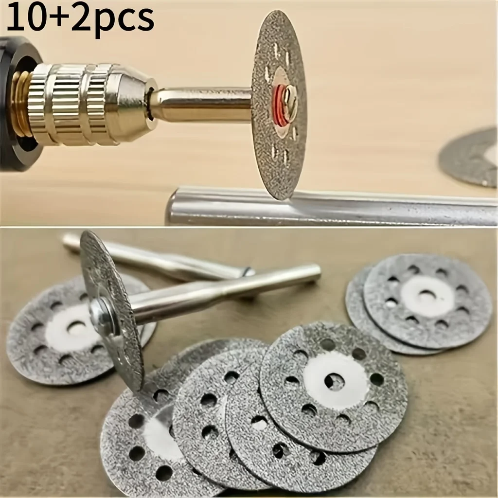 10+2 diamond cutting blades for cutting metal blades, suitable for marble, ceramics, stone, and glass - precision cutters
10+2 diamond cutting blades for cutting metal blades, suitable for marble, ceramics, stone, and glass - precision cutters