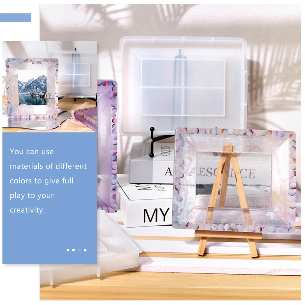 Photo Frame Mold Silicone Picture Frames Making Molds Material Diy Crafts Mould for Resin
Photo Frame Mold Silicone Picture Frames Making Molds Material Diy Crafts Mould for Resin