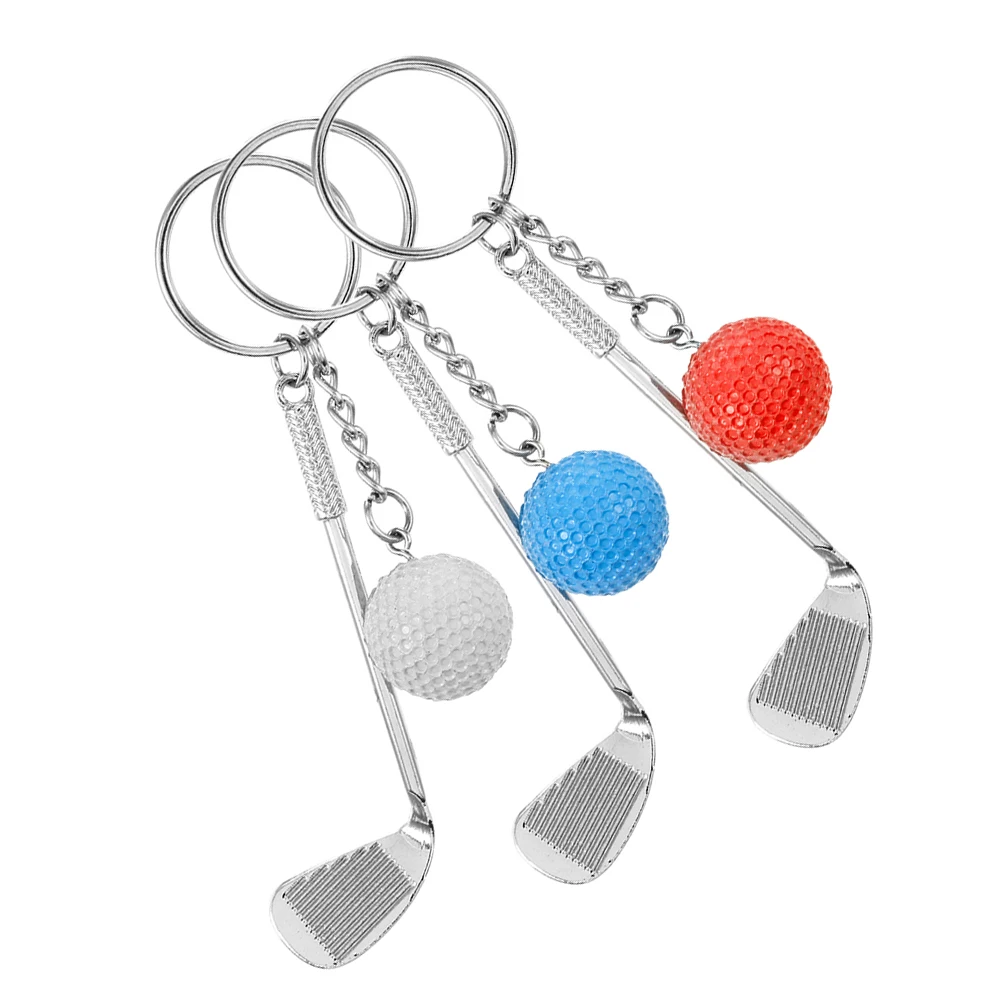 3 Pcs Golf Ball Keychain White Blue Red Sports Party Favors Metal Decorative Gifts For Golf Lover Bag Hanging Ornament
3 Pcs Golf Ball Keychain White Blue Red Sports Party Favors Metal Decorative Gifts For Golf Lover Bag Hanging Ornament