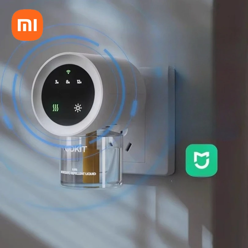 Умный электрический репеллент от комаров xiaomi, жидкий таймер, домашний репеллент от комаров для беременных женщин, подключение к mijia
Умный электрический репеллент от комаров xiaomi, жидкий таймер, домашний репеллент от комаров для беременных женщин, подключение к mijia