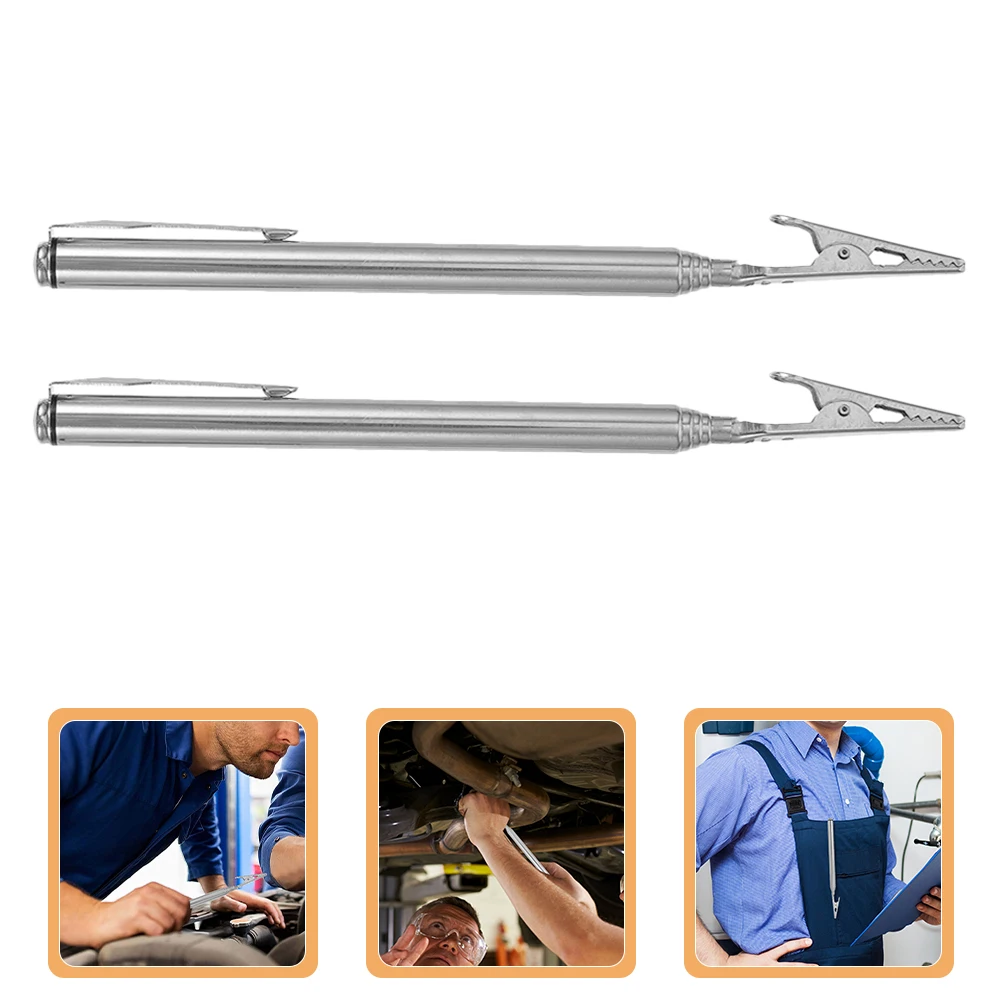 2pcs Retractable Stainless Steel Alligator Clips Telescopic Handheld Signboard Holder Guide Rod for Crafts Advertising
2pcs Retractable Stainless Steel Alligator Clips Telescopic Handheld Signboard Holder Guide Rod for Crafts Advertising