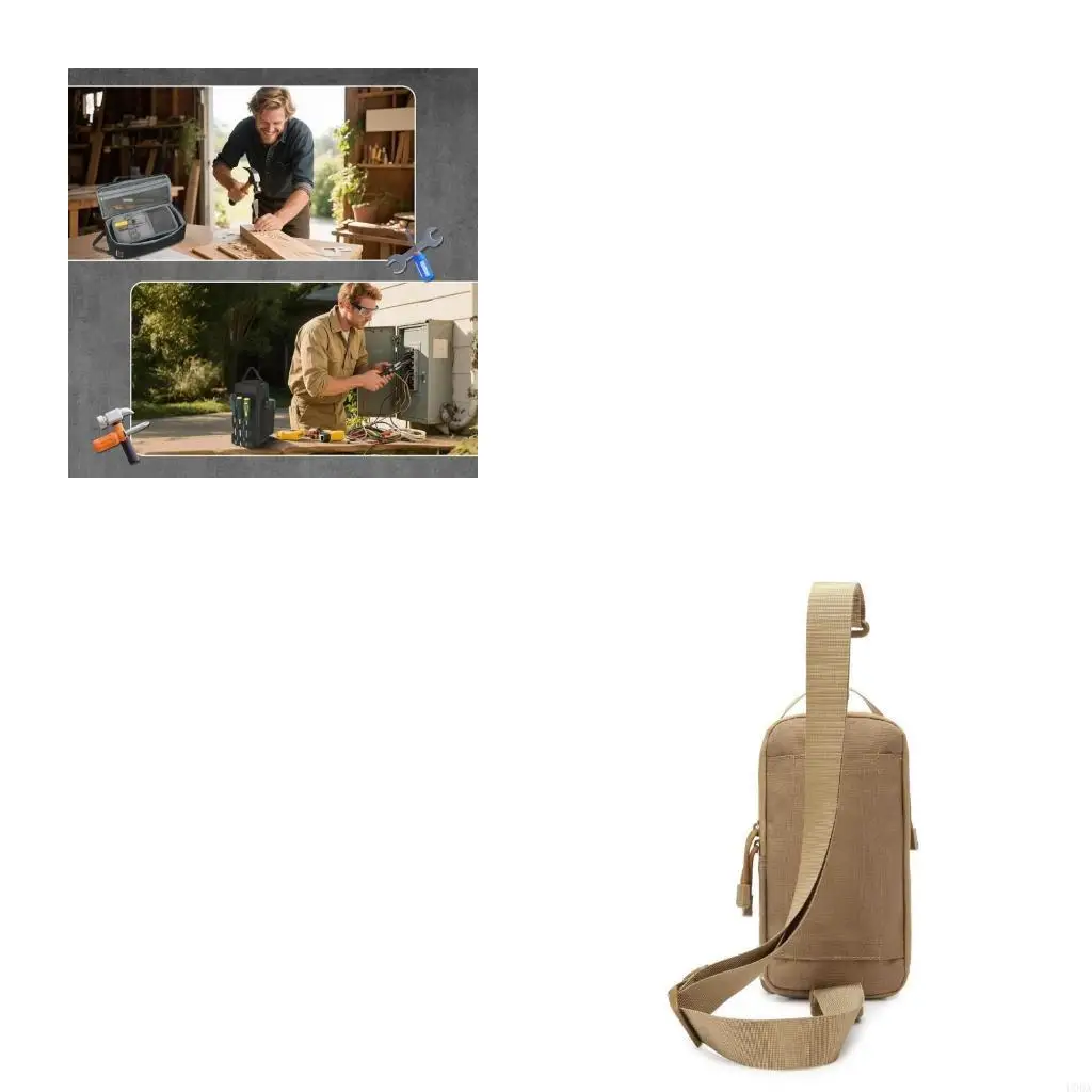 Сумка для хранения инструментов для электриков, сумка через плечо с быстрым доступом и передним карманом
Сумка для хранения инструментов для электриков, сумка через плечо с быстрым доступом и передним карманом