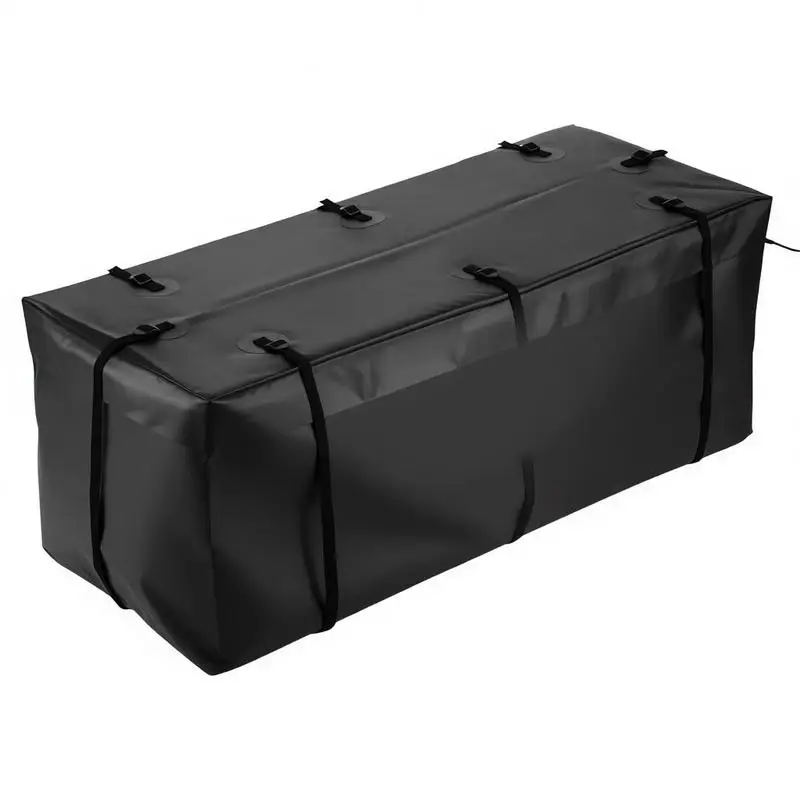 Vehicle Cargo Storage Pack 57.48x19.49x23.82in For Road Trip Family Vacation Outdoor Camping Heavy Duty 840D PVC 16 Cubic Feet Reinforced Straps Car SUV Vans Hitch Basket Truck Bed Container
Vehicle Cargo Storage Pack 57.48x19.49x23.82in For Road Trip Family Vacation Outdoor Camping Heavy Duty 840D PVC 16 Cubic Feet Reinforced Straps Car SUV Vans Hitch Basket Truck Bed Container