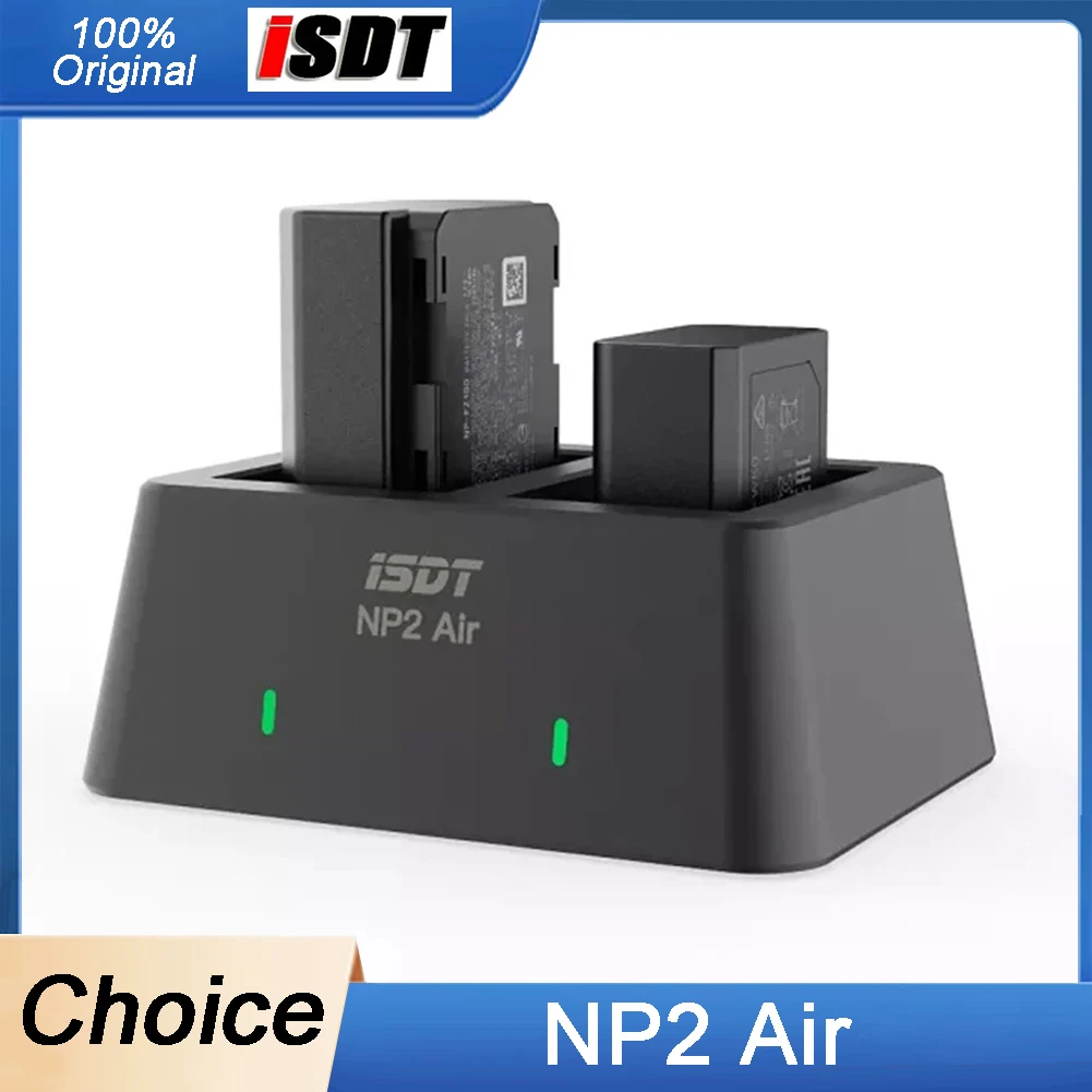 ISDT NP2 Air 25W Mix-Dual Channel Charger for SONY Digital Imaging Equipment NP-BX1 NP-FZ100 NP-FW50 Battery
ISDT NP2 Air 25W Mix-Dual Channel Charger for SONY Digital Imaging Equipment NP-BX1 NP-FZ100 NP-FW50 Battery