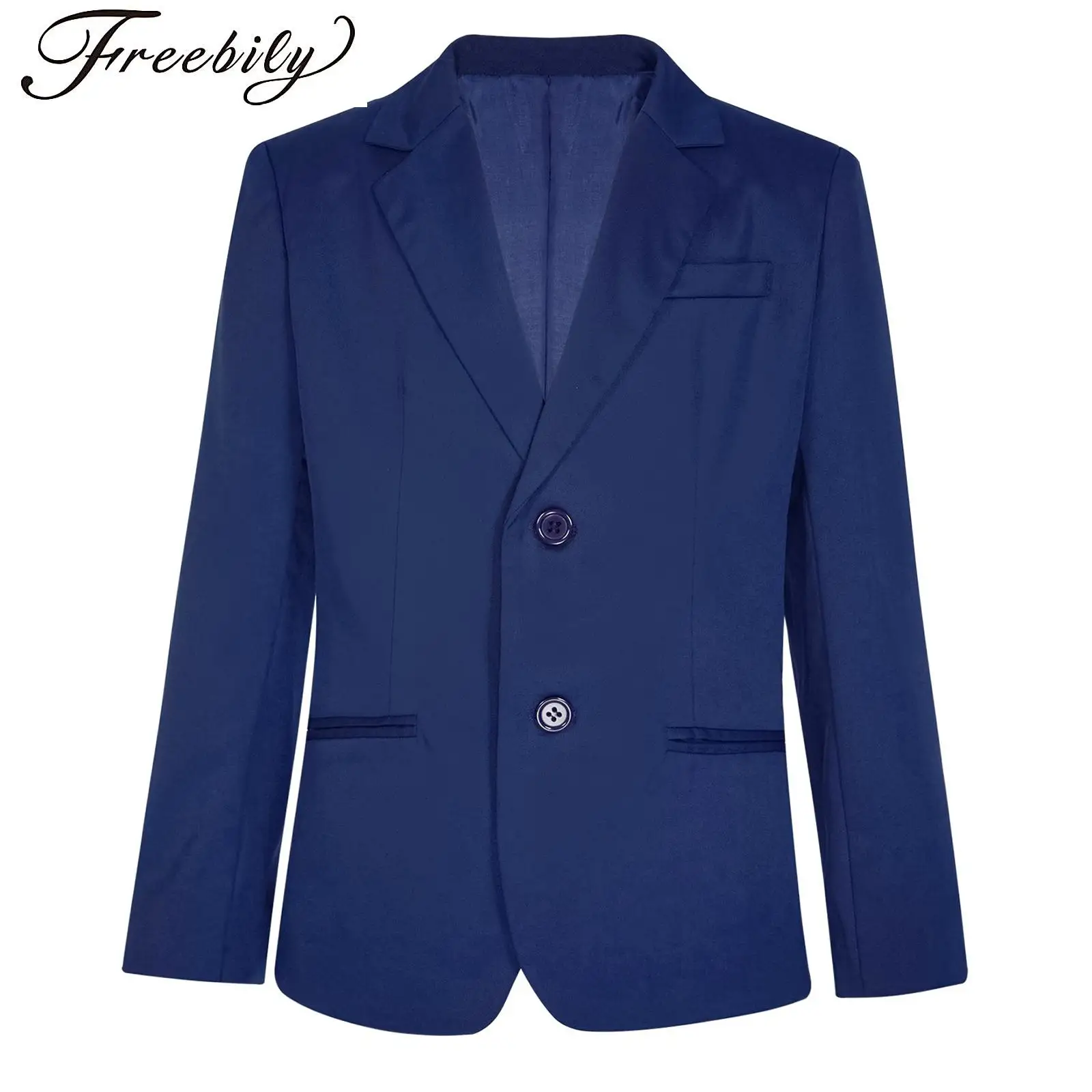 Boys Gentleman Blazer Notch Lapel Shoulder Pads Suit Coat Jacket Outerwear for Christmas Wedding Banquets Birthday Party Prom
Boys Gentleman Blazer Notch Lapel Shoulder Pads Suit Coat Jacket Outerwear for Christmas Wedding Banquets Birthday Party Prom