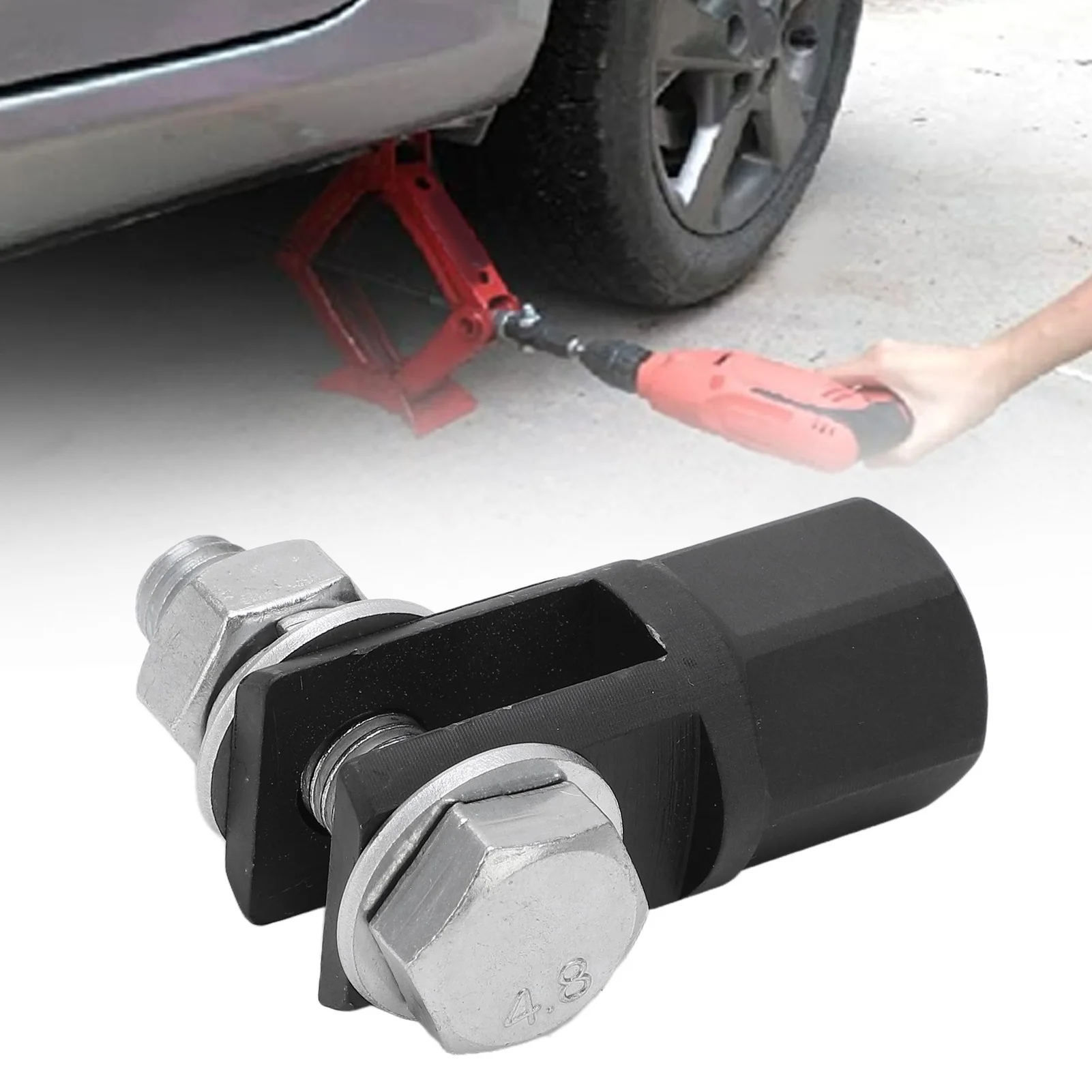 Scissor Jack Adapter High Strength Universal for Use with 1/2in Drive Impact Wrench Car RV Trailer
Scissor Jack Adapter High Strength Universal for Use with 1/2in Drive Impact Wrench Car RV Trailer