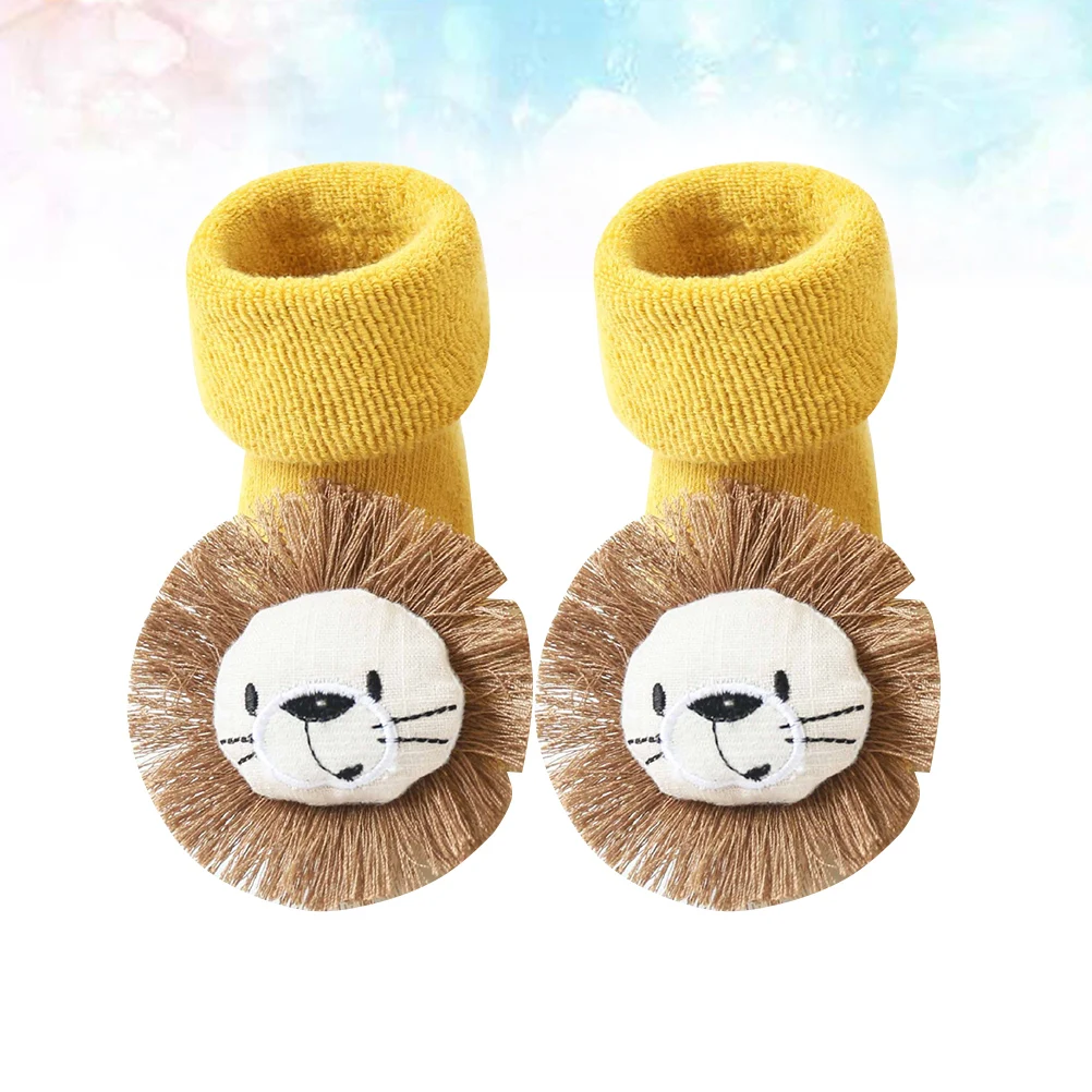 1 Pair Winter Newborn Thicken Socks Cartoon Baby Floor Socks Non-slip for Kids Toddler ( -3 Years Old Yellow)
1 Pair Winter Newborn Thicken Socks Cartoon Baby Floor Socks Non-slip for Kids Toddler ( -3 Years Old Yellow)