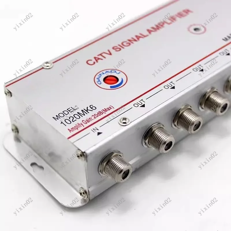 Digital Analog Cable TV Signal Booster 1-in-2 Splitter Terrestrial Home Amplifier
Digital Analog Cable TV Signal Booster 1-in-2 Splitter Terrestrial Home Amplifier