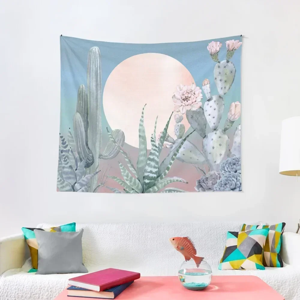 Cactus Twilight Pretty Pink Rosegold and Blue Desert Cacti Illustration Tapestry Wall Hanging Wall Tapestry
Cactus Twilight Pretty Pink Rosegold and Blue Desert Cacti Illustration Tapestry Wall Hanging Wall Tapestry