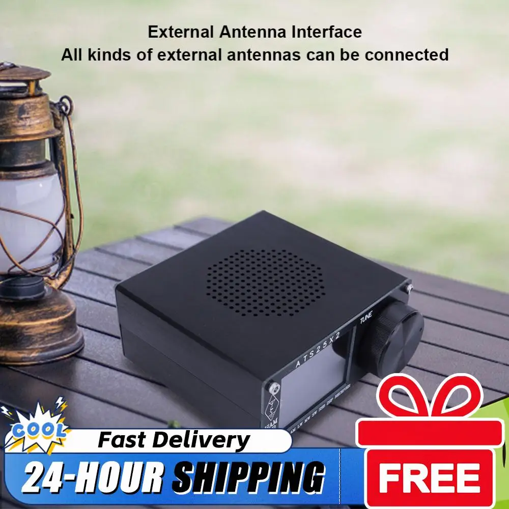 ATS25X2 Full-band Radio FM/LW/MW/SSB DSP Receiver Si4732 Chip Digital Radio APP Network WIFI Configuratio with Spectrum Scanning
ATS25X2 Full-band Radio FM/LW/MW/SSB DSP Receiver Si4732 Chip Digital Radio APP Network WIFI Configuratio with Spectrum Scanning