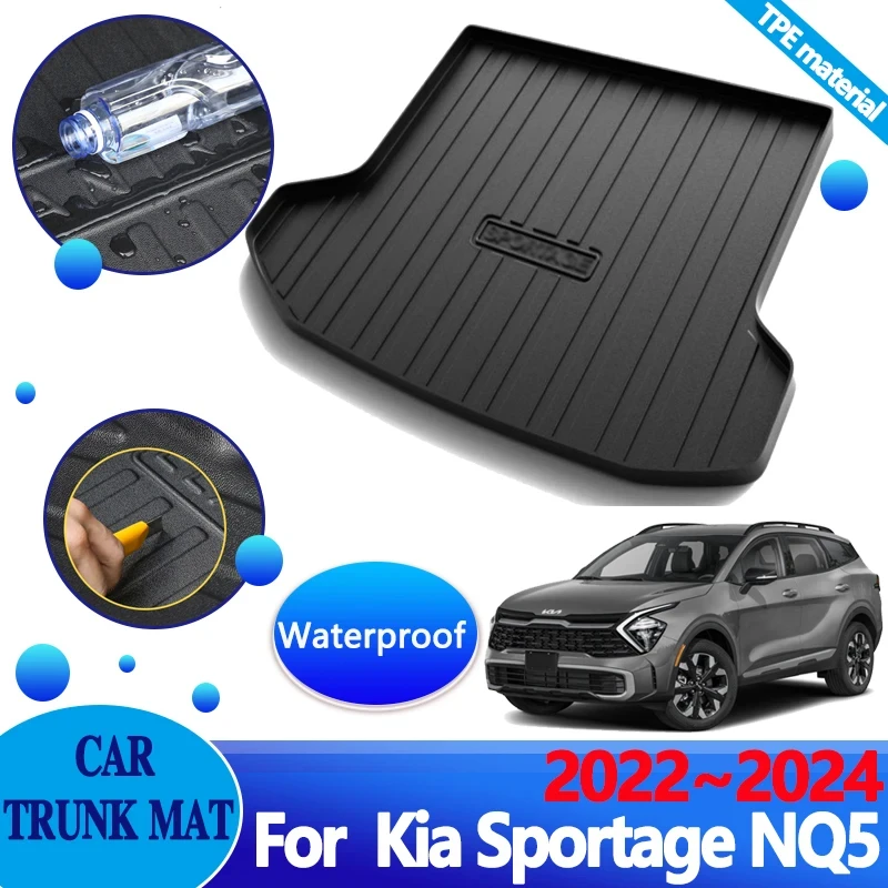 Car Trunk Mats for Kia Sportage Accessories 2023 NQ5 2022 2024 LWB Material Trunk Cover Anti-dirty Waterproof Carpet Storage Pad
Car Trunk Mats for Kia Sportage Accessories 2023 NQ5 2022 2024 LWB Material Trunk Cover Anti-dirty Waterproof Carpet Storage Pad