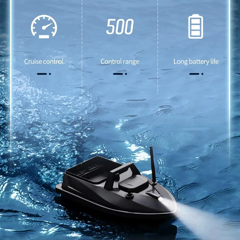 Fixed Speed Cruise Remote Control Bait Boat 1.5KG Loading Night Lighting RC Fishing Bait Boat 2.4G Waterproof 500M Nest Boat To
Fixed Speed Cruise Remote Control Bait Boat 1.5KG Loading Night Lighting RC Fishing Bait Boat 2.4G Waterproof 500M Nest Boat To