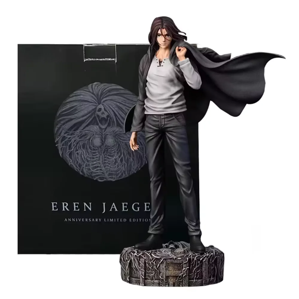 Фигурка Эрен Ягер из аниме «Атака Титанов», 28 см, из ПВХ, со сменными головами, коллекционная, подарок для мальчиков
Фигурка Эрен Ягер из аниме «Атака Титанов», 28 см, из ПВХ, со сменными головами, коллекционная, подарок для мальчиков