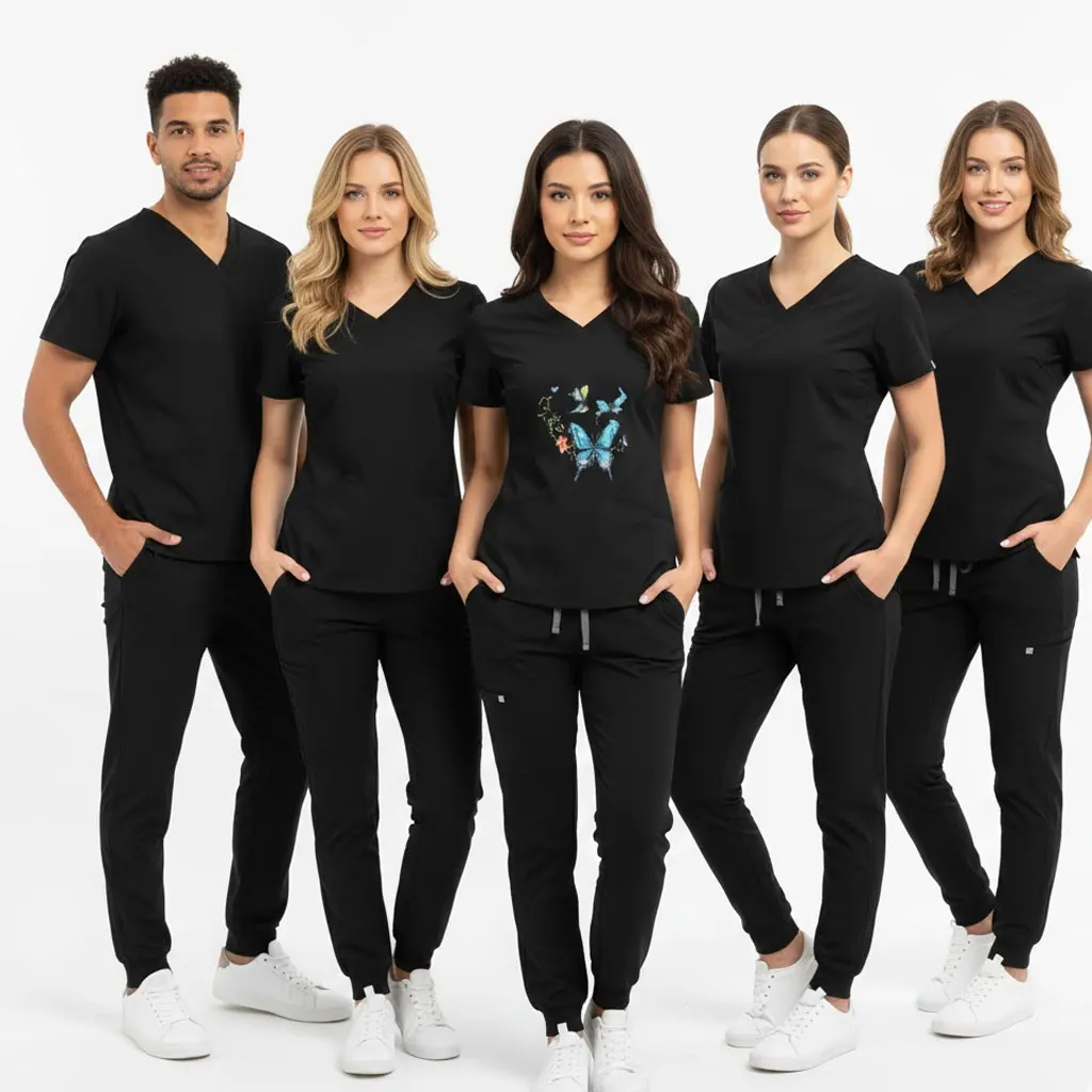 Быстросохнущий эластичный медицинский костюм с индивидуальным принтом для женщин, летний тонкий хирургический комплект
Быстросохнущий эластичный медицинский костюм с индивидуальным принтом для женщин, летний тонкий хирургический комплект