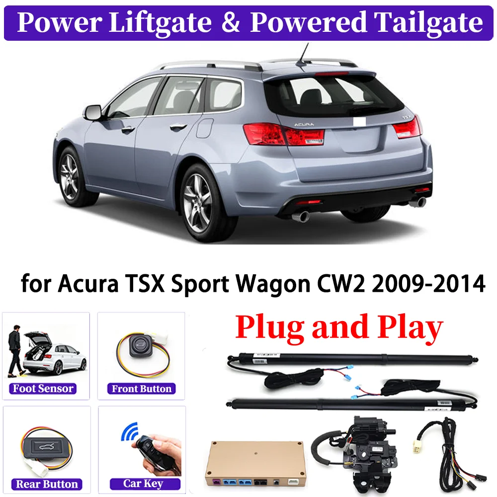 for Acura TSX Sport Wagon CW2 2009-2014 Upgrade Car Automatic Power Liftgate Kit Smart Auto Electric Tailgate System Plug&play
for Acura TSX Sport Wagon CW2 2009-2014 Upgrade Car Automatic Power Liftgate Kit Smart Auto Electric Tailgate System Plug&play
